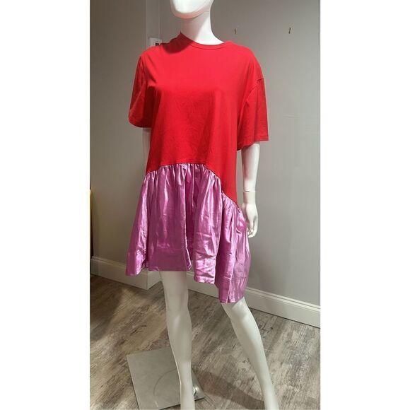 Cynthia Rowley Colorblock T-shirt Dress Size Small - Picture 6 of 9